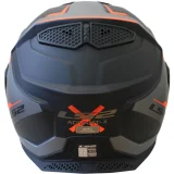LS2 FF901 ADVANT X OBLIVION M.BLACK TITANIUM modulinis šalmas L