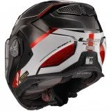LS2 FF901 ADVANT X SPECTRUM BLACK WHITE RED modulinis šalmas XXL