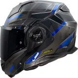 LS2 FF901 ADVANT X SPECTRUM BLACK TITAN.BLUE modulinis šalmas L