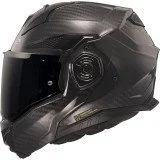 LS2 FF901 ADVANT X SOLID CARBON modulinis šalmas XS