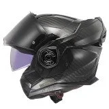LS2 FF901 ADVANT X SOLID CARBON modulinis šalmas XS