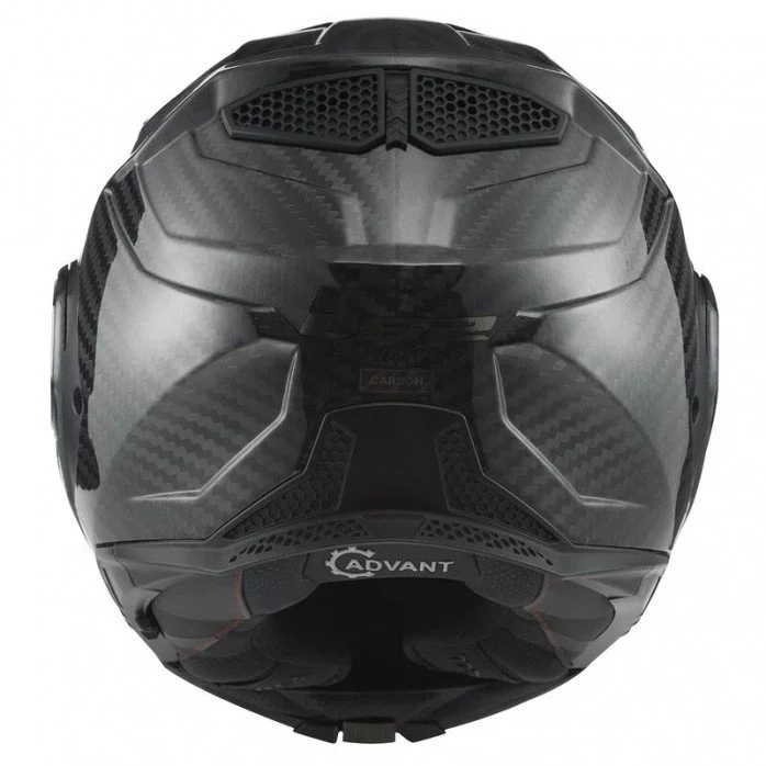 LS2 FF901 ADVANT X SOLID CARBON modulinis šalmas XS