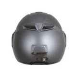 LS2 FF906 ADVANT SOLID MODULINIS ŠALMAS PILKA M
