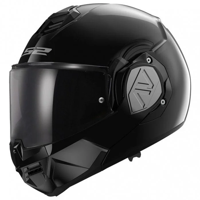 LS2 FF906 ADVANT SOLID MODULINIS ŠALMAS JUODA XL