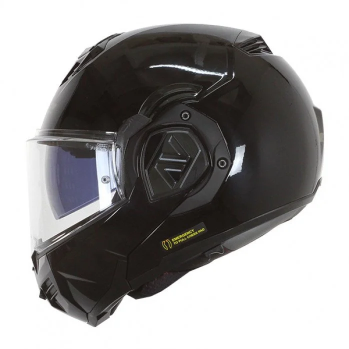 LS2 FF906 ADVANT SOLID MODULINIS ŠALMAS JUODA XL