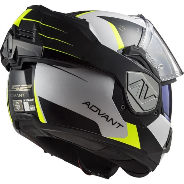 LS2 FF906 ADVANT CODEX MODULINIS ŠALMAS BALTA/JUODA L