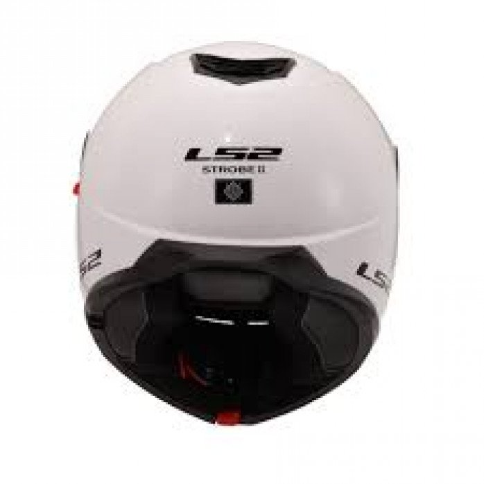 LS2 FF908 STROBE II GLOSS WHITE MODULINIS ŠALMAS 3XL