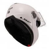 LS2 FF908 STROBE II GLOSS WHITE MODULINIS ŠALMAS XXL