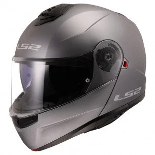 LS2 FF908 STROBE II MATT TITANIUM MODULINIS ŠALMAS L
