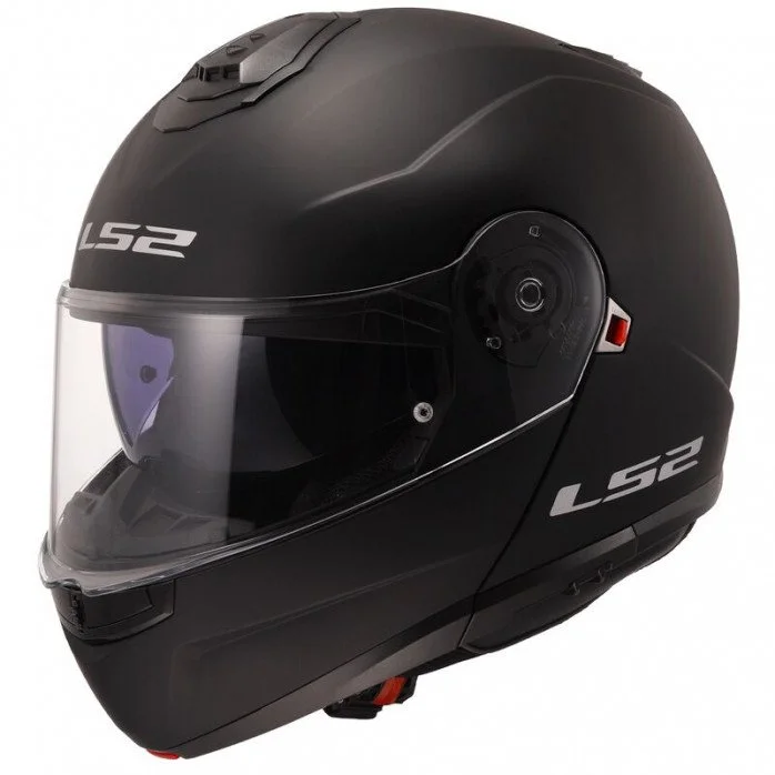 LS2 FF908 STROBE II MATT BLACK MODULINIS ŠALMAS 3XL