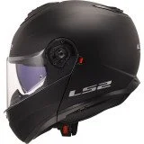 LS2 FF908 STROBE II MATT BLACK MODULINIS ŠALMAS 3XL
