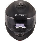 LS2 FF908 STROBE II MATT BLACK MODULINIS ŠALMAS XXL