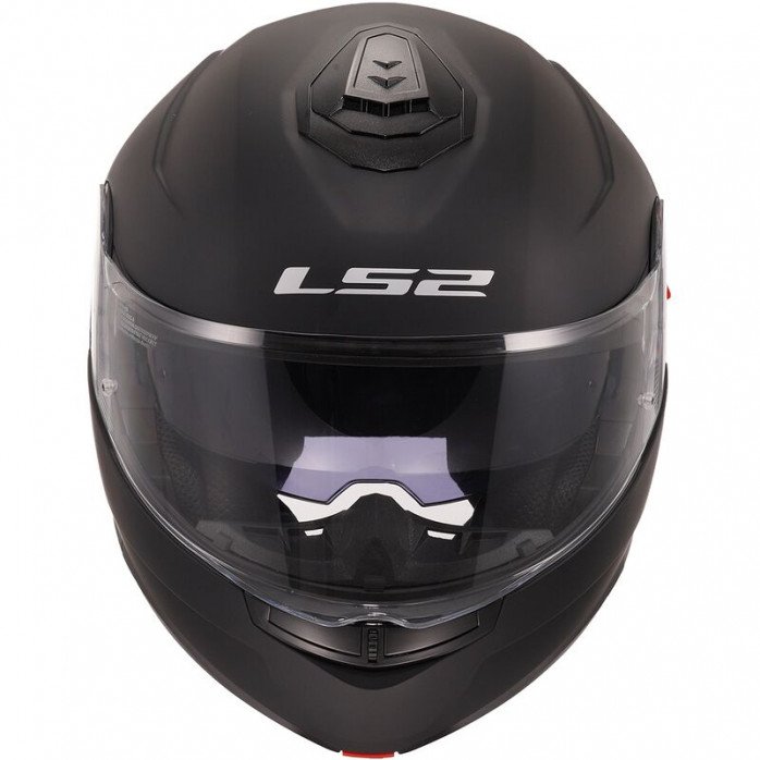 LS2 FF908 STROBE II MATT BLACK MODULINIS ŠALMAS 3XL