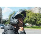 LS2 FF908 STROBE II MATT BLACK MODULINIS ŠALMAS 3XL