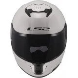 LS2 FF808 STREAM II UŽDARAS ŠALMAS BLIZGI BALTA L