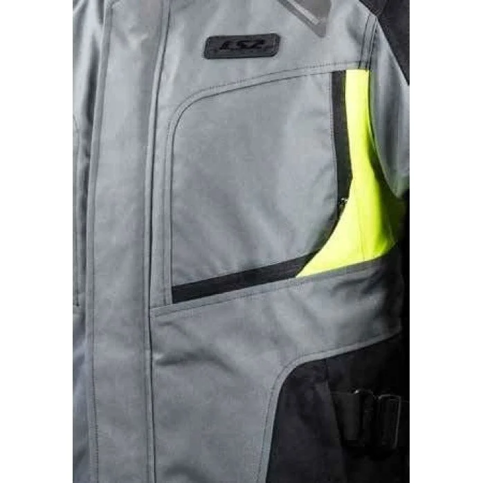 LS2 PHASE VYRIŠKA STRIUKĖ PILKA/JUODA/GELTONA S