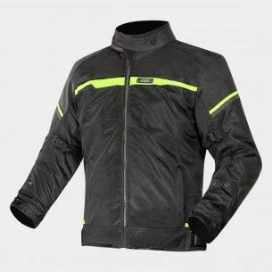 LS2 RIVA neperšalmpama vasarinė moteriška motociklisto striukė - juoda 3XL