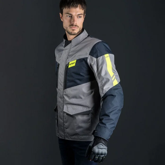 LS2 METROPOLIS EVO TITANIUM VYRIŠKA MOTOCIKLISTO STRIUKĖ - PILKA L
