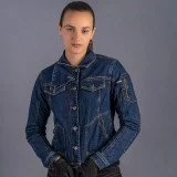 LS2 OAKY DŽINSINĖ MOTERIŠKA MOTOCIKLISTO STRIUKĖ - MĖLYNA XS