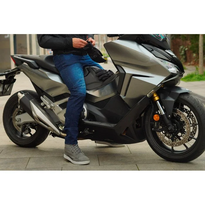 LS2 DOWNTOWN žemi vandeniui atsparūs vyriški motociklisto batai - pilka 42