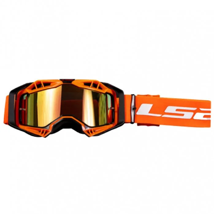 LS2 AURA PRO MOTOKROSINIAI AKINIAI - ORANŽINĖ