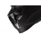 LS2 FF327 CHALLENGER SOLID UŽDARAS MATINIS JUODAS ŠALMAS M