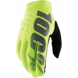 100% BRISKER ŠILTOS VAIKIŠKOS PIRŠTINĖS FLUO GELTONA/JUODA M