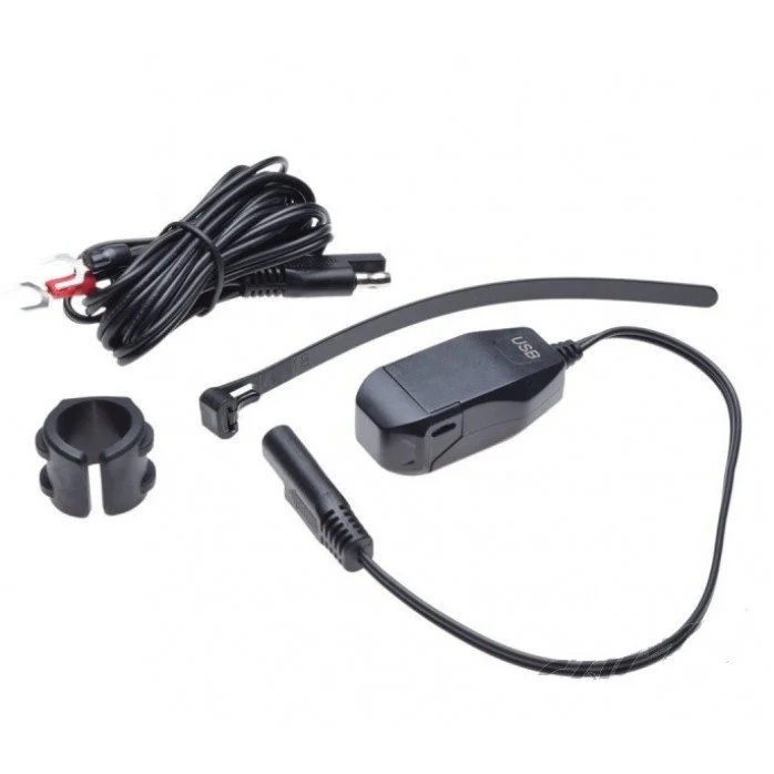 Motociklo USB įkroviklis 12V-24V Išėjimas: 18W