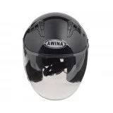 AWINA JK528 Atviro Tipo Šalmas - Juoda - S