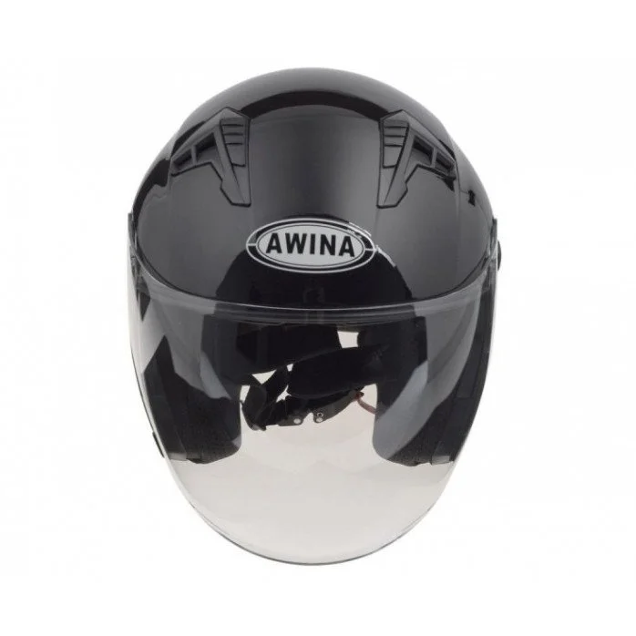 AWINA JK528 Atviro Tipo Šalmas - Juoda - S