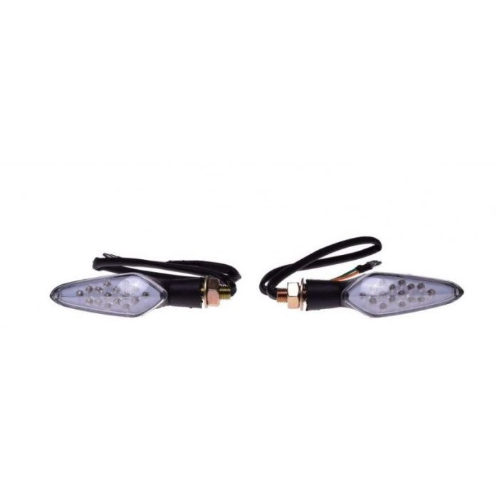 WM Posūkio žibintas, CLEAR LENS, LED 12V 1W CN, PAIR