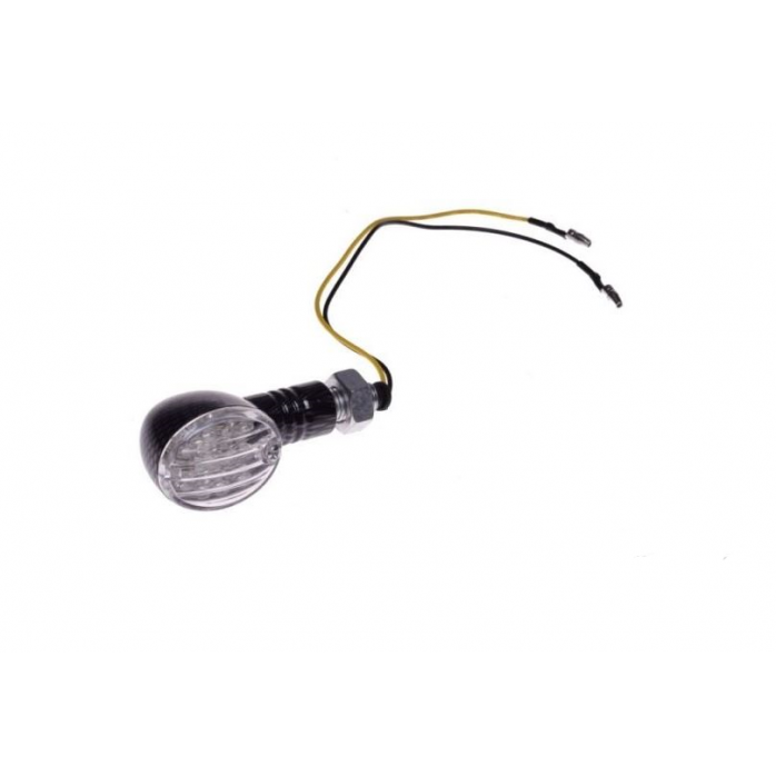 WM Posūkio žibintas CLEAR LENS, LED, CARBON-LOOK, LH