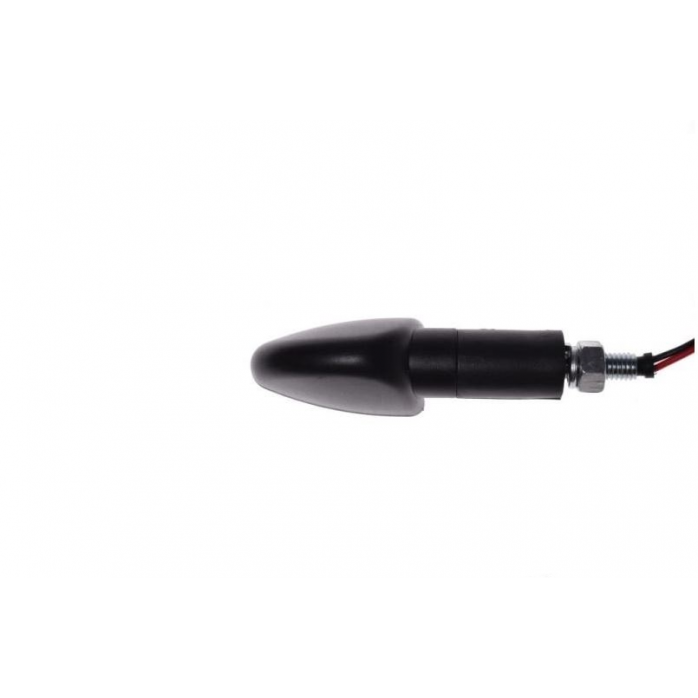 WM Posūkio žibintas BLACK CLEAR LENS, LED, BLACK
