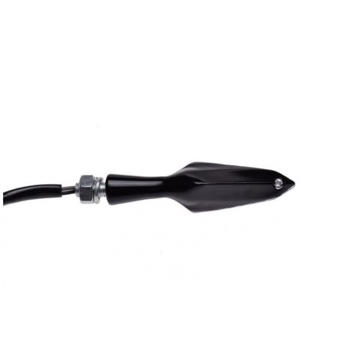 WM Posūkio žibintas BLACK CLEAR LENS, LED