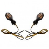 LED Mini posūkių žibintų komplektas M8 x 1.25 AM1459B