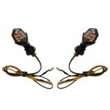 LED Mini posūkių žibintų komplektas M8 x 1.25 AM1459B