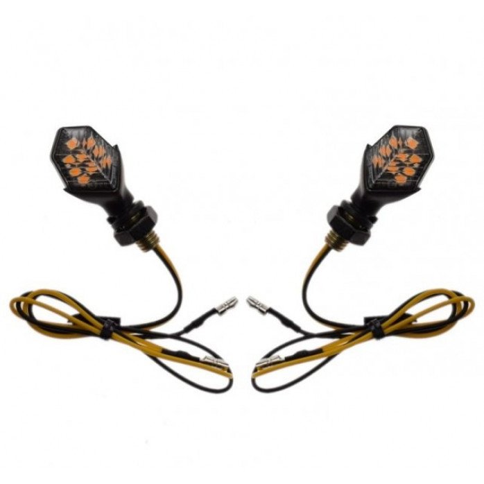 LED Mini posūkių žibintų komplektas M8 x 1.25 AM1459B