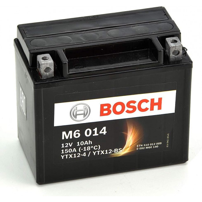 BOSCH M6014 Akumuliatorius  YTX12-BS - 12V AGM 10A/H-150A