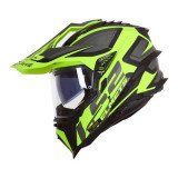 LS2 MX701 EXPLORER ALTER ŠALMAS GELTONA/JUODA 3XL