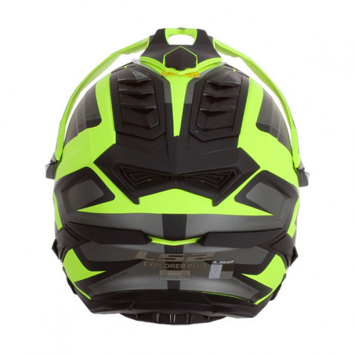 LS2 MX701 EXPLORER ALTER ŠALMAS GELTONA/JUODA 3XL