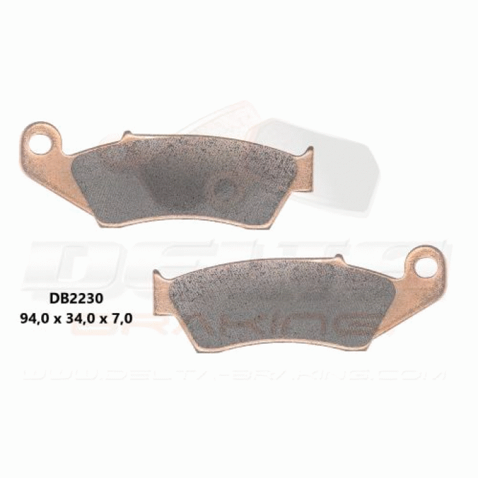 Stabdžių trinkelės DELTA BRAKING DL023 (alt. DP321 / FA185;389 / FDB 892 )