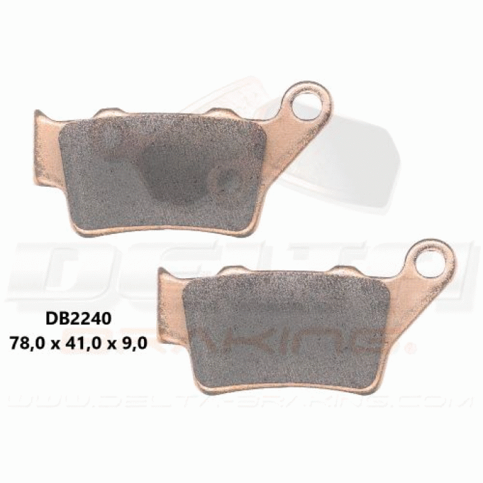 Stabdžių trinkelės DELTA BRAKING DL024 (alt. DP622 / FA208;213 / FDB2005 )
