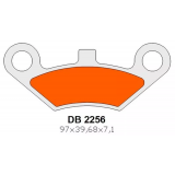  DELTA BRAKING DL316 Priekinės Stabdžių Kaladėlės  CF MOTO