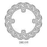 DELTA BRAKING G-Type galinis stabdžių diskas Kawasaki KX KX-F 125 250 450 RM-Z 250 d=260mm (alt. MD6208C MST339 DF179)