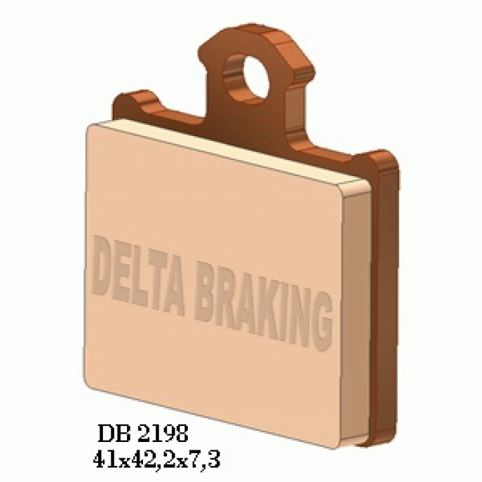 DELTA BRAKING Glinės Stabdžių Kaladėlės DL264 HUSQVARNA CR65 11-19 TC85 14-20 KTM SX 11-25 