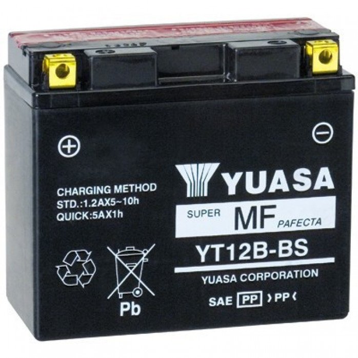 YUASA Akumuliatorius 10.5Ah 12V 150x69x130