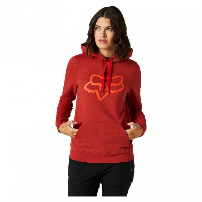 Boundary Pullover Fleece Red Clay