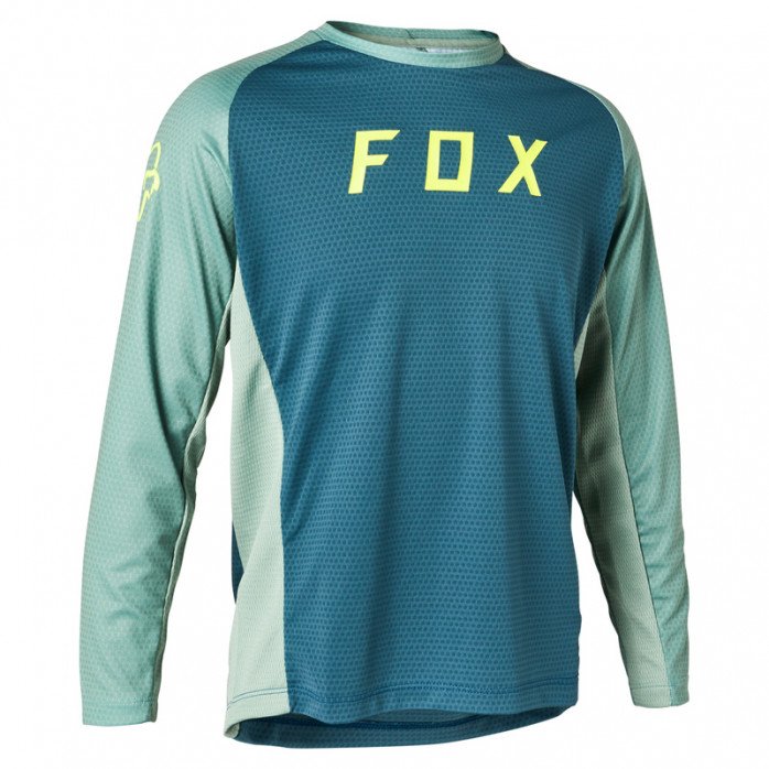 Youth Defend Long Sleeve Jersey Light Blue