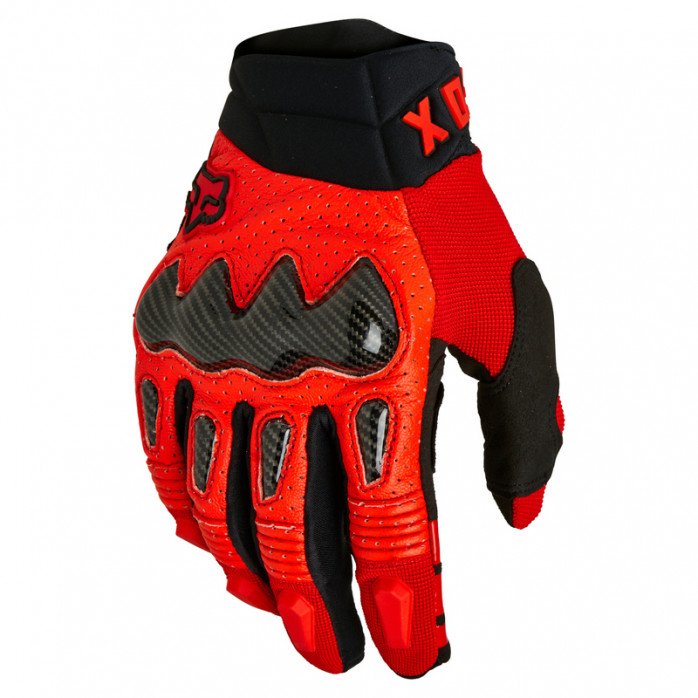 Bomber Gloves - Ce Fluo Red