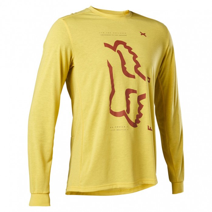 Ranger Dr Ls Jersey Pear Yellow Ranger Dr Ls Jersey Pear Yellow